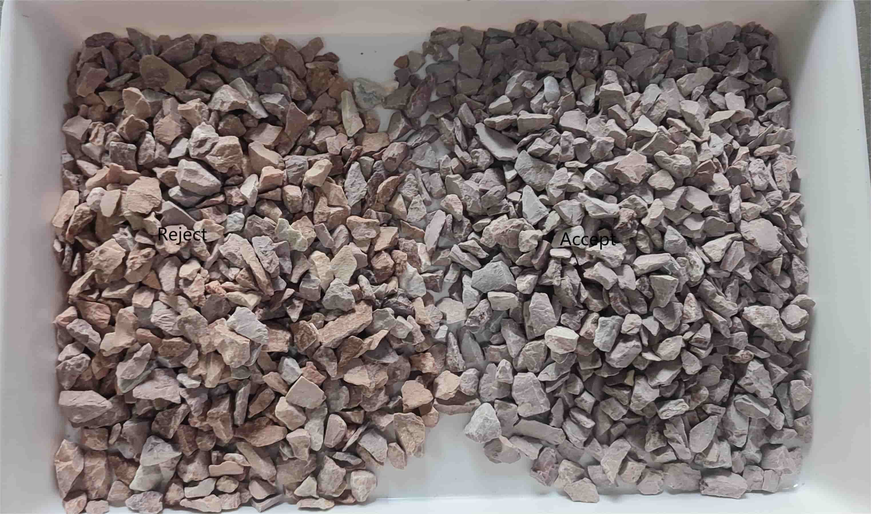 natural stone colour sorting machine 