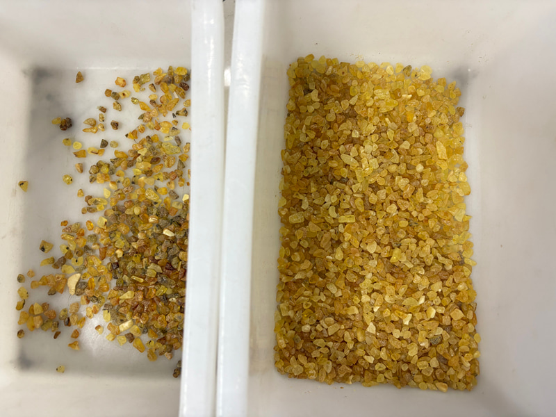 TOPSORT popular amber color sorter